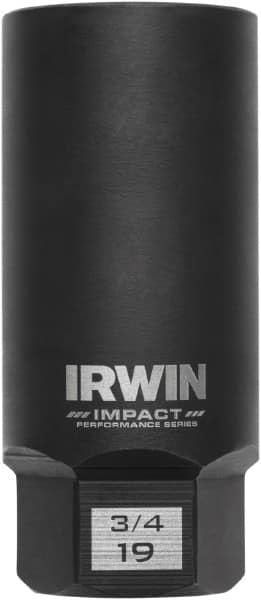 Irwin - 3/8" Drive Reverse Spiral Flute Hex Bolt Remover - 1/4" Hex, 2-1/2" OAL - A1 Tooling