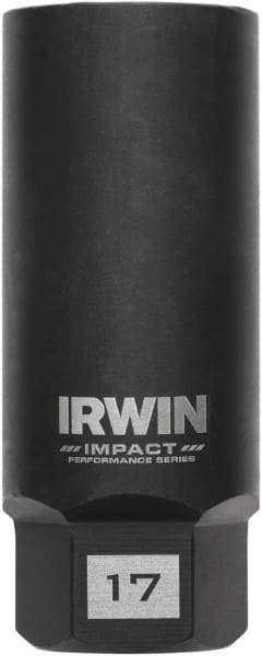 Irwin - 3/8" Drive Reverse Spiral Flute Hex Bolt Remover - 1/4" Hex, 2-1/2" OAL - A1 Tooling