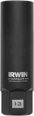 Irwin - 3/8" Drive Reverse Spiral Flute Hex Bolt Remover - 1/4" Hex, 2-1/2" OAL - A1 Tooling