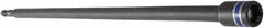 Irwin - 3/8" Magnetic Nutsetter - 1/4" Hex Drive, 12" OAL, 9/16" Socket Nose Diam - A1 Tooling