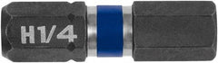 Irwin - 1/4" Hex Bit - 1/4" Hex Drive, 1" OAL - A1 Tooling