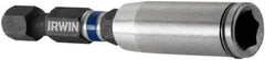 Irwin - 1/4" Drive, Magnetic Holder with C-Ring Screwdriver Bit - 3" OAL - A1 Tooling