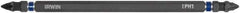 Irwin - #1 x #1 D/E Phillips Screwdriver Bit - 1/4" Hex Drive, 6" OAL - A1 Tooling