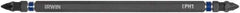 Irwin - #1 x #1 D/E Phillips Screwdriver Bit - 1/4" Hex Drive, 6" OAL - A1 Tooling