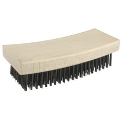 Block Type Scratch Brush, .012 Steel Fill, Curved Face - A1 Tooling