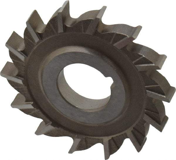 Keo - 2" Diam x 1/4" Width of Cut, 14 Teeth, High Speed Steel Side Milling Cutter - Straight Teeth, Uncoated - A1 Tooling