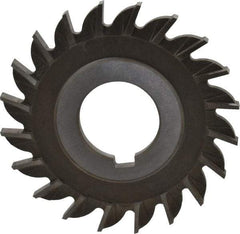 Keo - 3" Diam x 3/16" Width of Cut, 20 Teeth, High Speed Steel Side Milling Cutter - Straight Teeth, Uncoated - A1 Tooling