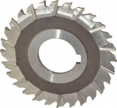 Keo - 3" Blade Diam x 1/8" Blade Thickness, 1" Hole, 28 Teeth, High Speed Steel Side Chip Saw - Staggered Tooth, Arbor Connection, Right Hand Cut, Uncoated - A1 Tooling