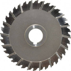 Keo - 5" Blade Diam x 3/16" Blade Thickness, 1" Hole, 36 Teeth, High Speed Steel Side Chip Saw - Staggered Tooth, Arbor Connection, Right Hand Cut, Uncoated - A1 Tooling