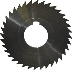 Keo - 3" Diam x 1/16" Blade Thickness x 1" Arbor Hole Diam, 36 Tooth Slitting and Slotting Saw - Arbor Connection, Right Hand, Uncoated, High Speed Steel, 10° Rake, Concave Ground - A1 Tooling