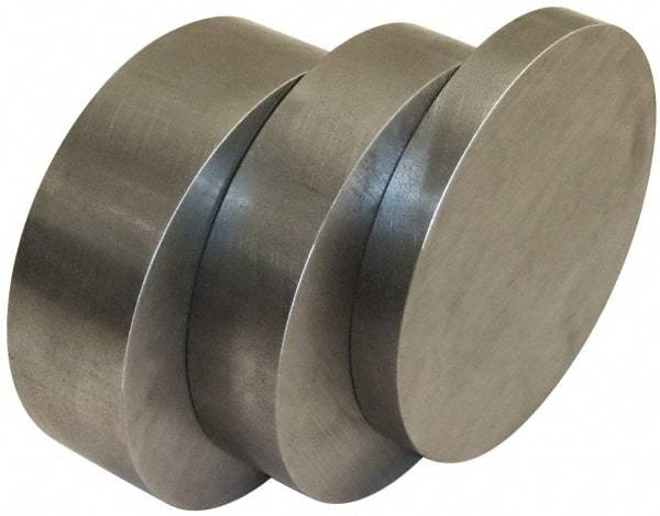 Made in USA - 3" Diam x 1" Long, 8620 Steel Round Rod - Cold Finish, Annealed, Steel - A1 Tooling