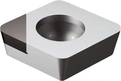 Sandvik Coromant - CCMW21.51 FP Grade CD05 Polycrystalline Diamond (PCD) Turning Insert - Uncoated, 80° Diamond, 1/4" Inscr Circle, 3/32" Thick, 1/64" Corner Radius - A1 Tooling