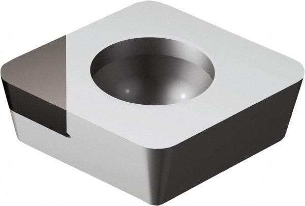 Sandvik Coromant - CCMW32.51 FP Grade CD05 Polycrystalline Diamond (PCD) Turning Insert - Uncoated, 80° Diamond, 3/8" Inscr Circle, 5/32" Thick, 1/64" Corner Radius - A1 Tooling