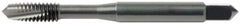 OSG - 5/16-18 UNC 3 Flute H3 Oxide Finish High Speed Steel Spiral Point Extension Tap - Plug Chamfer, 4" OAL, 1-1/8" Thread Length, 3B Class of Fit, Series 917 - A1 Tooling