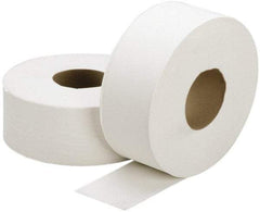 Ability One - 2,000' Roll Length x 3.7" Sheet Width, Jumbo Roll Toilet Tissue - Single Ply, White, Recycled Fiber - A1 Tooling