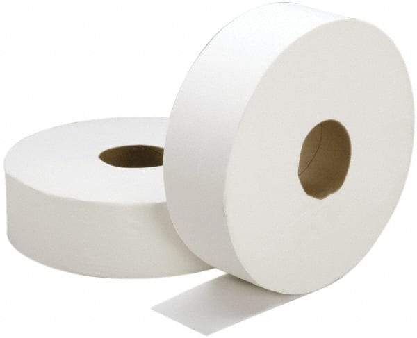 Ability One - 2,000' Roll Length x 3.7" Sheet Width, Jumbo Roll Toilet Tissue - 2 Ply, White, Recycled Fiber - A1 Tooling