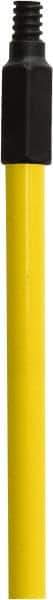 O-Cedar - 60 x 1" Fiberglass Squeegee Handle - Threaded Connection, Yellow - A1 Tooling