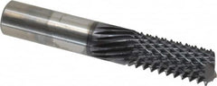 Onsrud - 1/2" Diam, 1-1/8" LOC, End Mill End, Solid Carbide Diamond Pattern Router Bit - Right Hand Cut, 3" OAL, 1/2" Shank Diam, Use on Composites - A1 Tooling