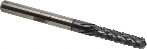 Onsrud - 1/8" Diam, 1/2" LOC, Drill Point End, Solid Carbide Diamond Pattern Router Bit - Right Hand Cut, 1-1/2" OAL, 1/8" Shank Diam, Use on Composites - A1 Tooling