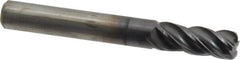 Kennametal - 5/16", 4 Flute, Solid Carbide, 0.06" Corner Radius End Mill - 2-1/2" OAL, 3/4" LOC - A1 Tooling