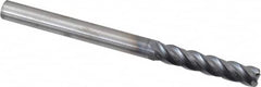 Kennametal - 1/4", 4 Flute, Solid Carbide, 0.03" Corner Radius End Mill - 3-1/4" OAL, 1-1/2" LOC - A1 Tooling