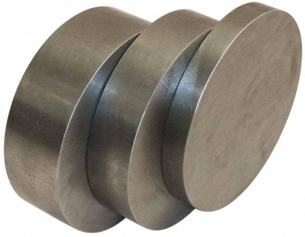 Value Collection - 5-1/2" Diam x 1/2" Long, 12L14 Steel Round Rod - Cold Finish, Mill, Steel - A1 Tooling