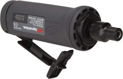 Ingersoll-Rand - 1/4" Collet, Straight Handle, Angle Air Die Grinder - 20,000 RPM, Dual Capable Exhaust, 19 CFM, 0.4 hp, 1/4 NPT - A1 Tooling