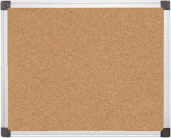 MasterVision - 24" Wide x 36" High Open Cork Bulletin Board - Natural (Color) - A1 Tooling