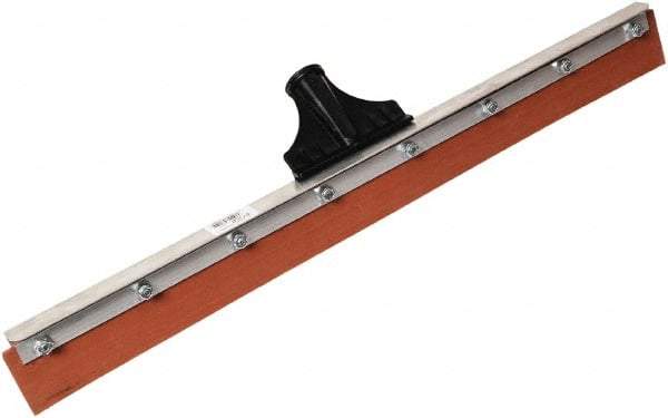 SEYMOUR-MIDWEST - 23-7/8" Rubber Blade Floor Squeegee - Threaded End, Single Edge, Aluminum Holder - A1 Tooling