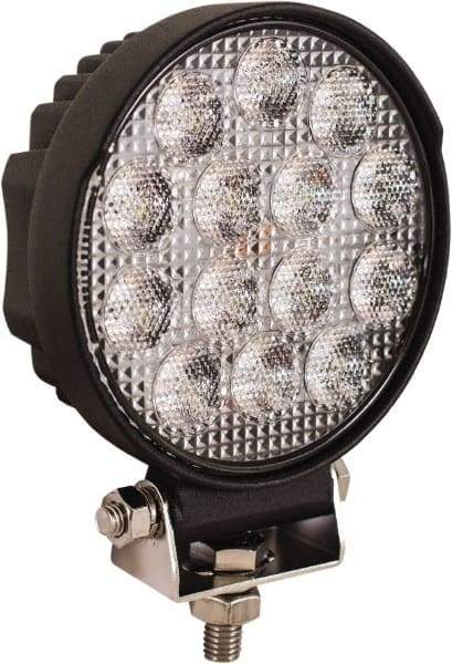 Buyers Products - 12 to 24 Volt, Clear Flood Beam Light - 3.0 Amps, 2,525 Lumens, 14 LED Lamp - A1 Tooling