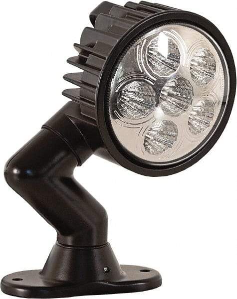 Buyers Products - 12 to 24 Volt, Clear LED Spotlight - 1.5 Amps, 1,350 Lumens, 6 LED Lamp - A1 Tooling