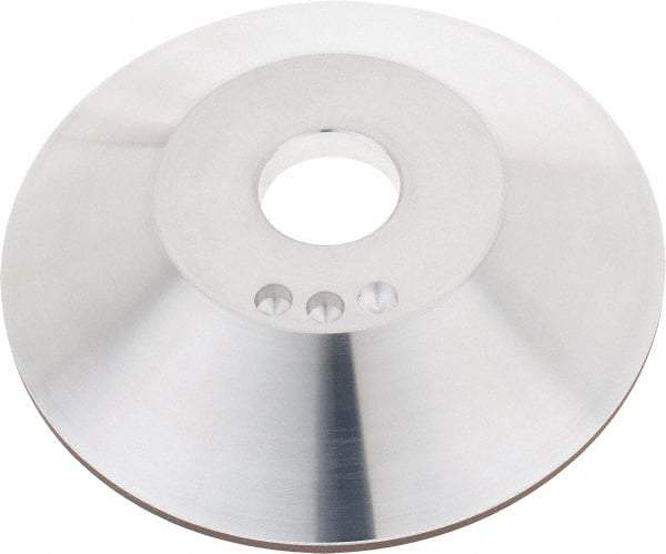 Tru-Maxx - 6" Diam, 1-1/4" Hole Size, 1" Overall Thickness, 180 Grit, Type 12A2, Tool & Cutter Grinding Wheel - Very Fine Grade, Diamond - A1 Tooling