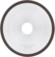 Tru-Maxx - 6" 120 Grit Diamond Cutoff Wheel - 0.035" Thick, 1-1/4" Arbor, Use with Angle Grinders - A1 Tooling