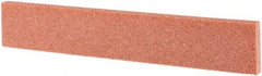 Tru-Maxx - 100 Grit Aluminum Oxide Rectangular Roughing Stone - Fine Grade, 1" Wide x 6" Long x 1/4" Thick - A1 Tooling