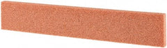 Tru-Maxx - 80 Grit Aluminum Oxide Rectangular Roughing Stone - Medium Grade, 1" Wide x 6" Long x 1/4" Thick - A1 Tooling