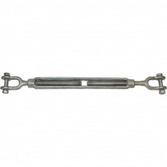 CM - 15,200 Lb Load Limit, 1-1/4" Thread Diam, 18" Take Up, Forged Steel Turnbuckle Body Turnbuckle - A1 Tooling