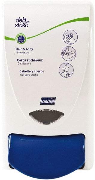 SC Johnson Professional - 1 L Gel Shower Soap Dispenser - Plastic, Wall Mounted, White - A1 Tooling