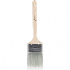 Wooster Brush - 2-1/2" Flat Polyester Sash Brush - 2-15/16" Bristle Length, 7-1/2" Wood Handle - A1 Tooling