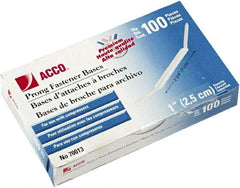 ACCO - 100 Piece Paper File Fasteners - 5-1/2" Long - A1 Tooling