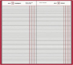 AT-A-GLANCE - 210 Sheet, 7-11/16 x 12-1/8", Composition Book - Red - A1 Tooling