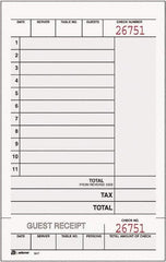 Adams Business Forms - 250 Sheet, 7-1/4 x 4-1/4", Guest Book - White - A1 Tooling