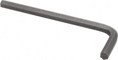 Paramount - 5/32" Hex, Short Arm, Hex Key - 2-1/2" OAL, Inch System of Measurement - A1 Tooling