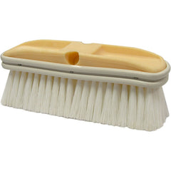 9 1/2″ × 2 3/4″ - Flagged White Polystyrene Truck Wash Industrial Hand Brush - A1 Tooling