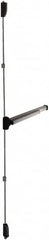 Falcon - Nonhanded, Surface Vertical Rod - Aluminum Finish, 30 to 36" Door Width, Grade 1 - A1 Tooling