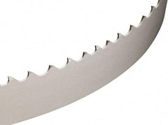 Starrett - 3 to 4 TPI, 16' 11" Long x 1-1/4" Wide x 0.042" Thick, Welded Band Saw Blade - Bi-Metal, Toothed Edge - A1 Tooling