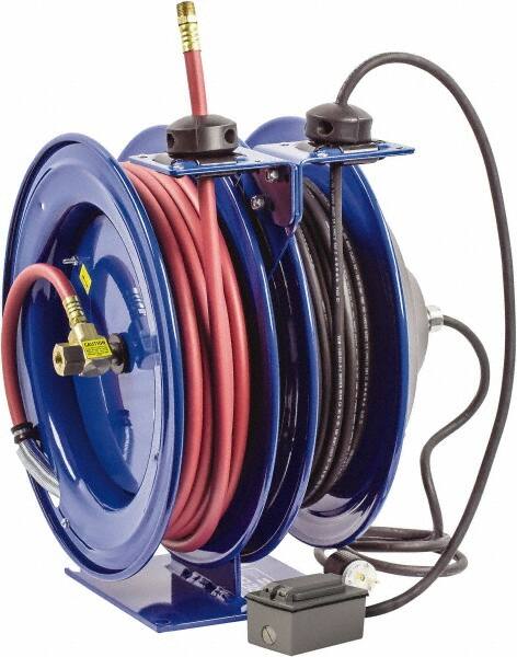 CoxReels - 50' Spring Retractable Hose Reel - 300 psi, Hose Included - A1 Tooling