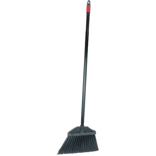 Lobby Upright Broom, Flagged Plastic Fill, 36″ Overall Length - A1 Tooling