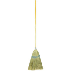 Household Upright Broom, Corn and Fiber Fill, 54″ Overall Length - A1 Tooling