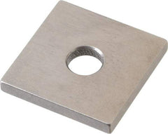 Mitutoyo - 0.118" Square Steel Gage Block - Accuracy Grade 0, Includes Certificate of Inspection - A1 Tooling