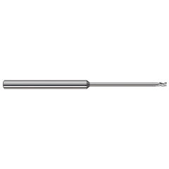 Harvey Tool - Square End Mills; Mill Diameter (mm): 1.40 ; Mill Diameter (Decimal Inch): 0.0550 ; Length of Cut (Decimal Inch): 0.0820 ; Material: Solid Carbide ; Finish/Coating: Uncoated ; Shank Diameter (Inch): 1/8 - Exact Industrial Supply